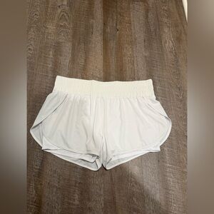 Women's Athletic Shorts in white. size 2x.